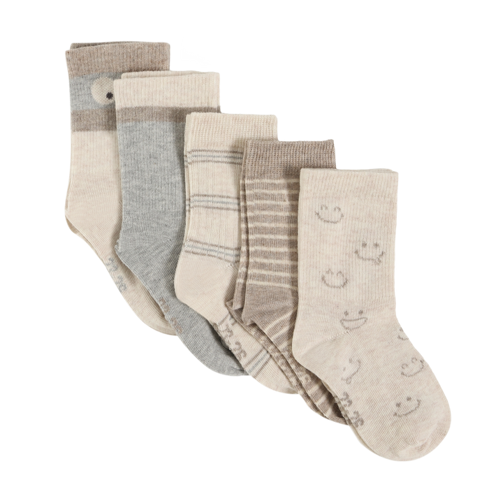 Sokkar 5-Pack - Light Grey Melange
