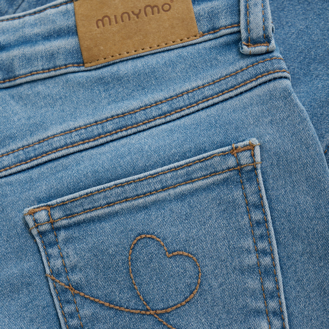 Jeans wide loose fit, Light dusty blue