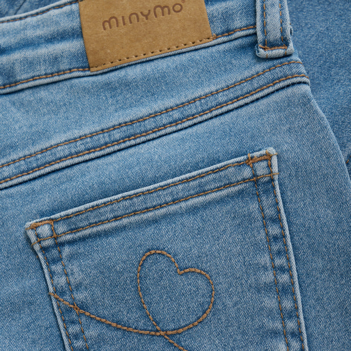 Jeans wide loose fit, Light dusty blue