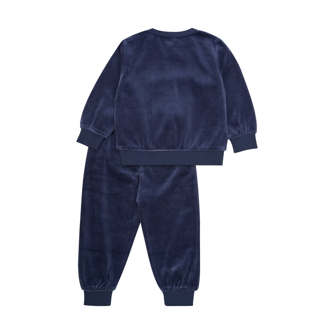 Velour Sett, Indigo Blue