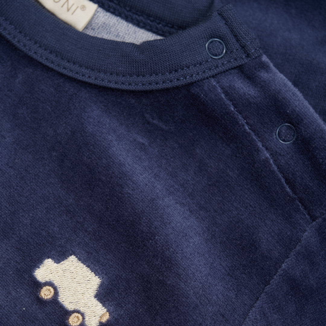 Velour Sett, Indigo Blue