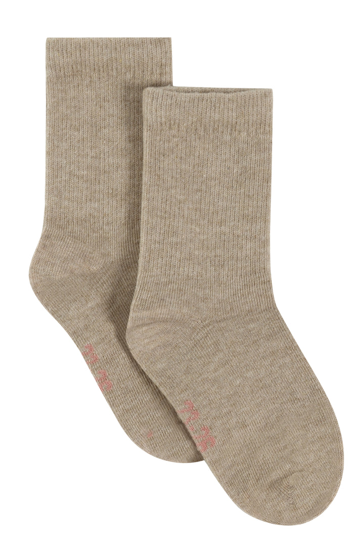 Basic Sokkar 2-Pack - Silver Mink Melange