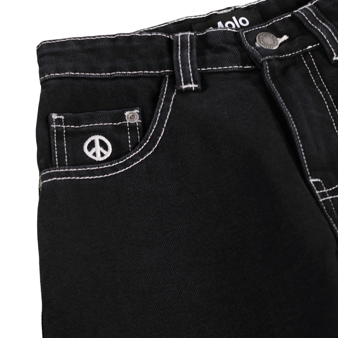 Alphie Shorts, Washed Black