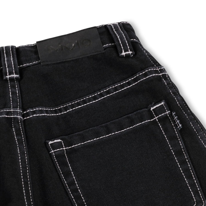 Alphie Shorts, Washed Black