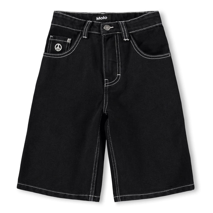 Alphie Shorts, Washed Black