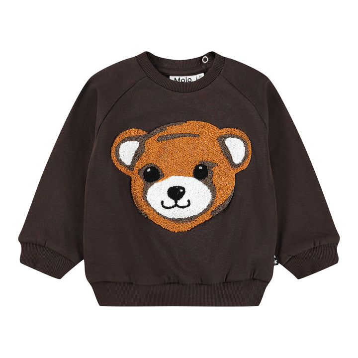 Jogging Sweatshirt, Dark Cocoa