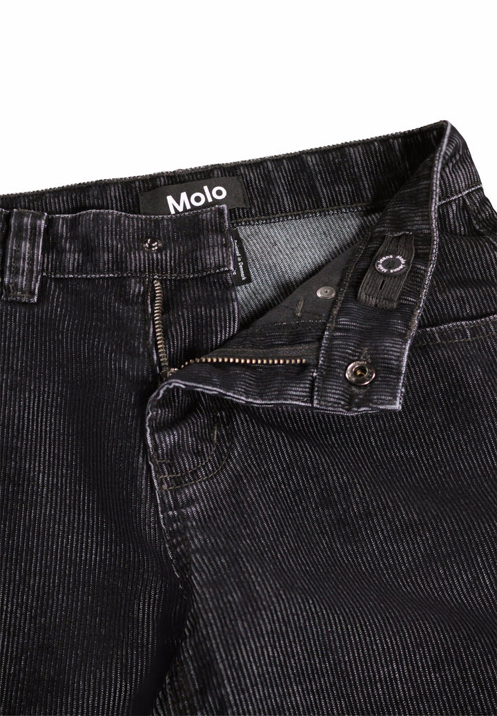 Wide Jeans Washed Black