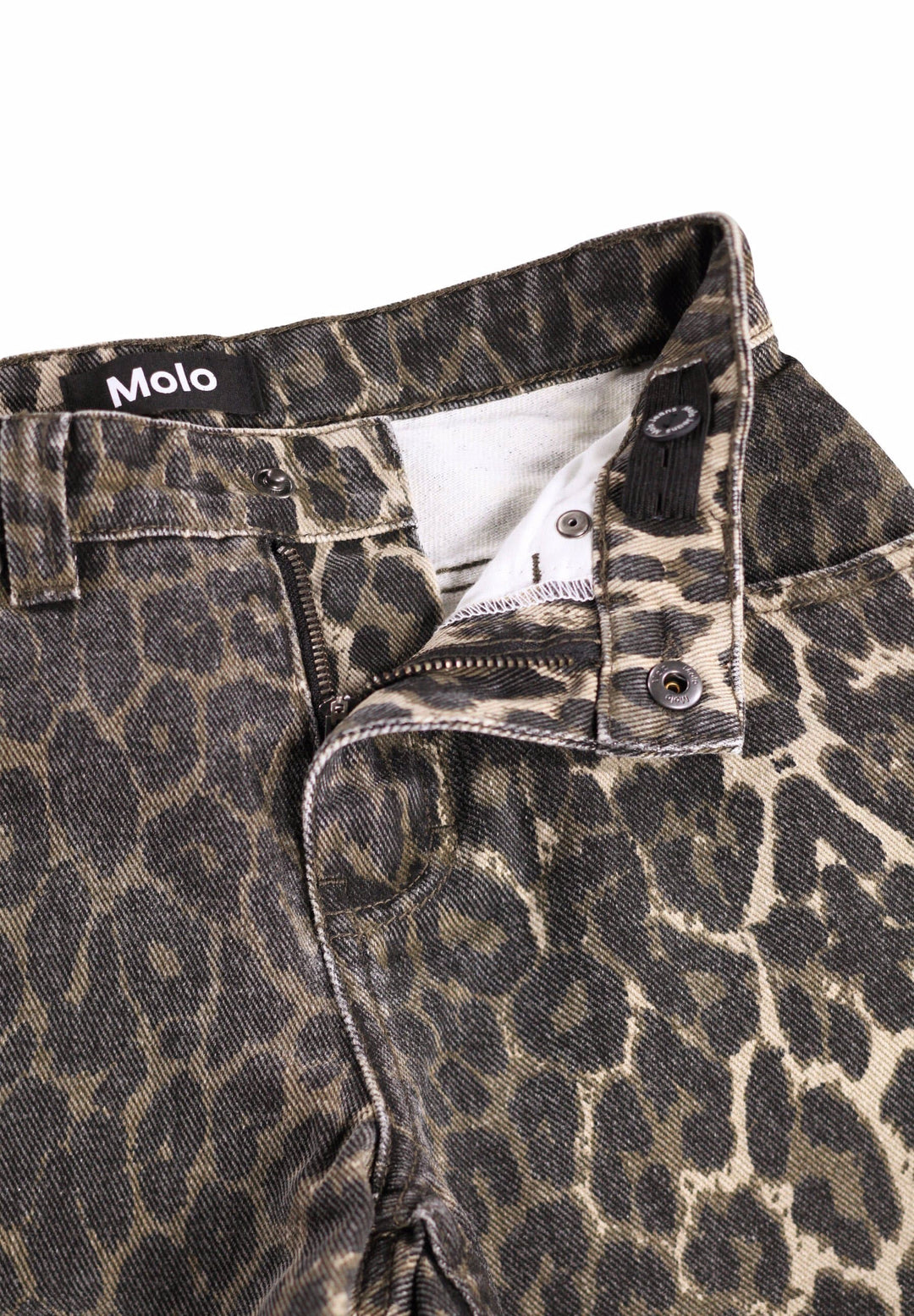 Wide Jeans Brushed Leo