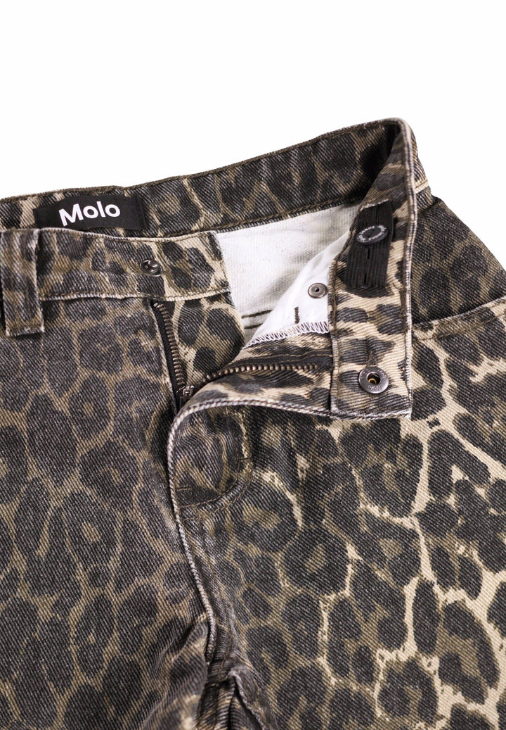Wide Jeans Brushed Leo