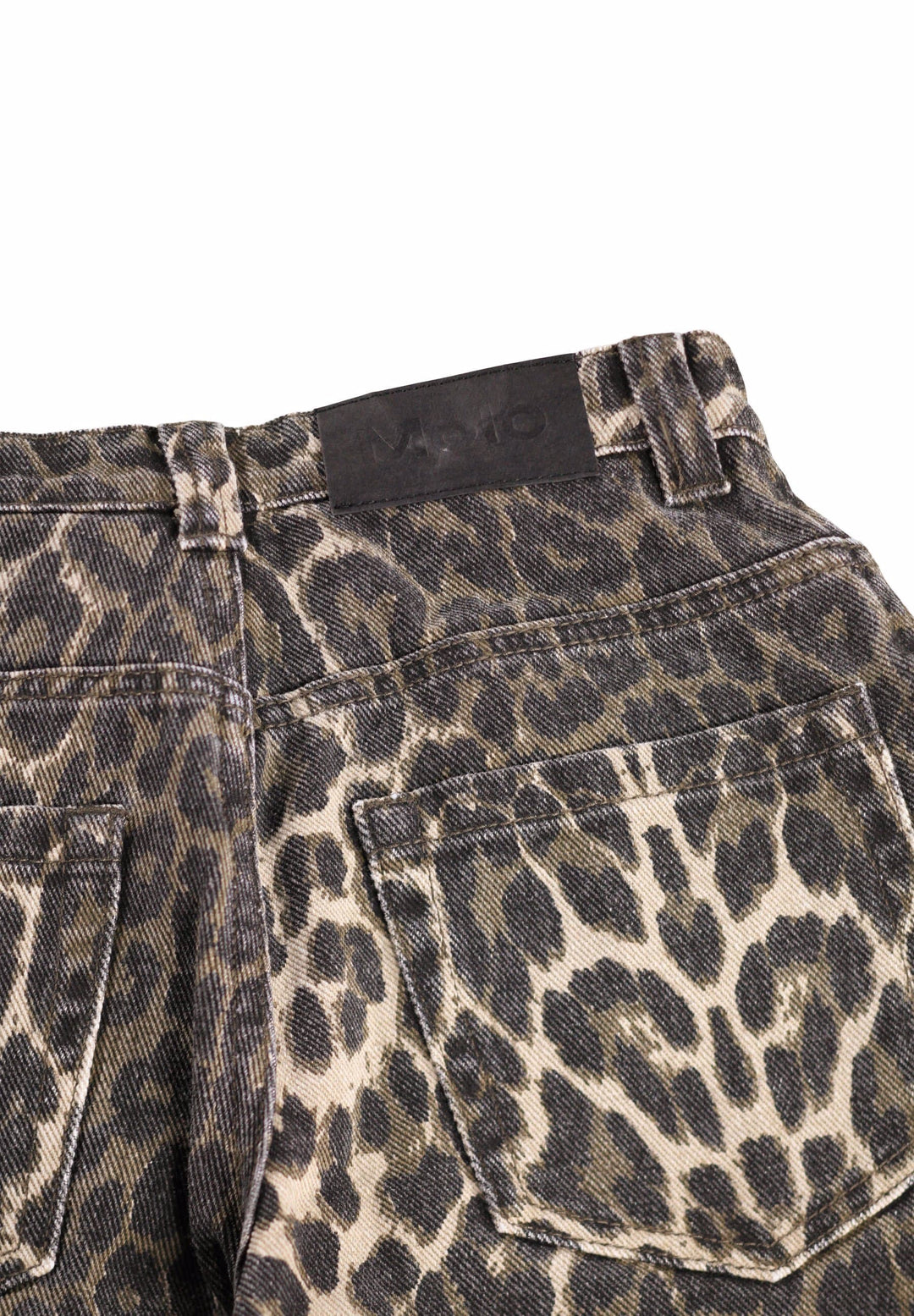 Wide Jeans Brushed Leo