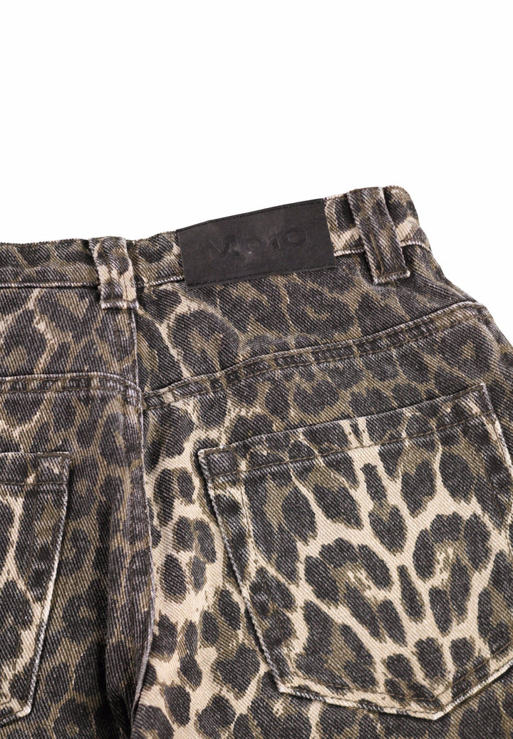 Wide Jeans Brushed Leo