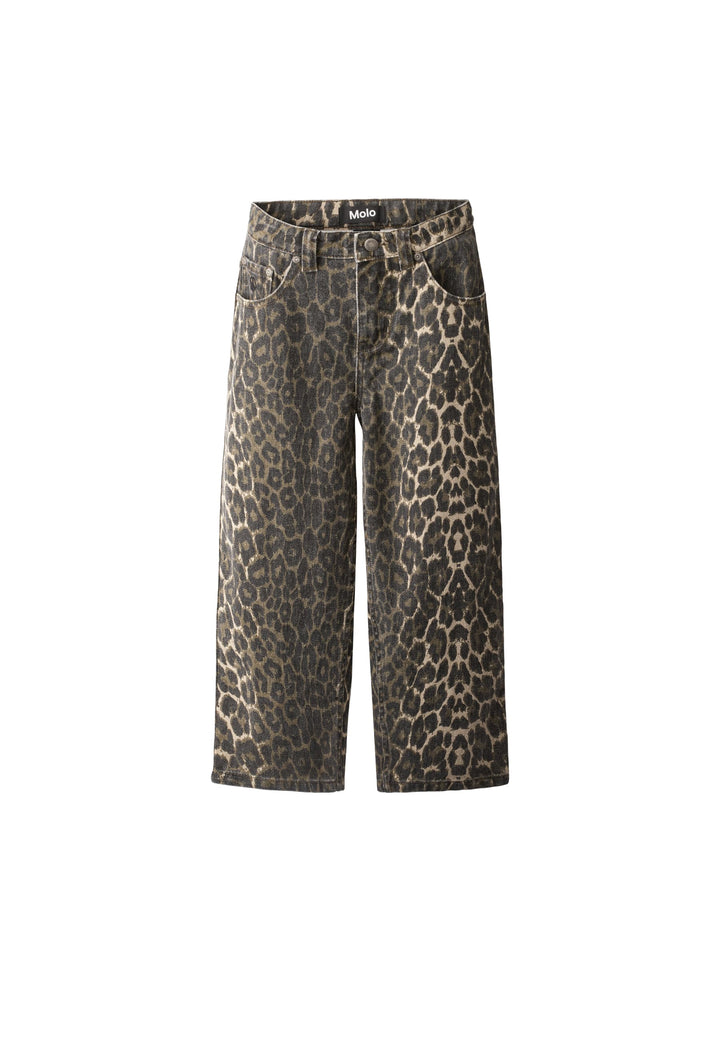 Wide Jeans Brushed Leo