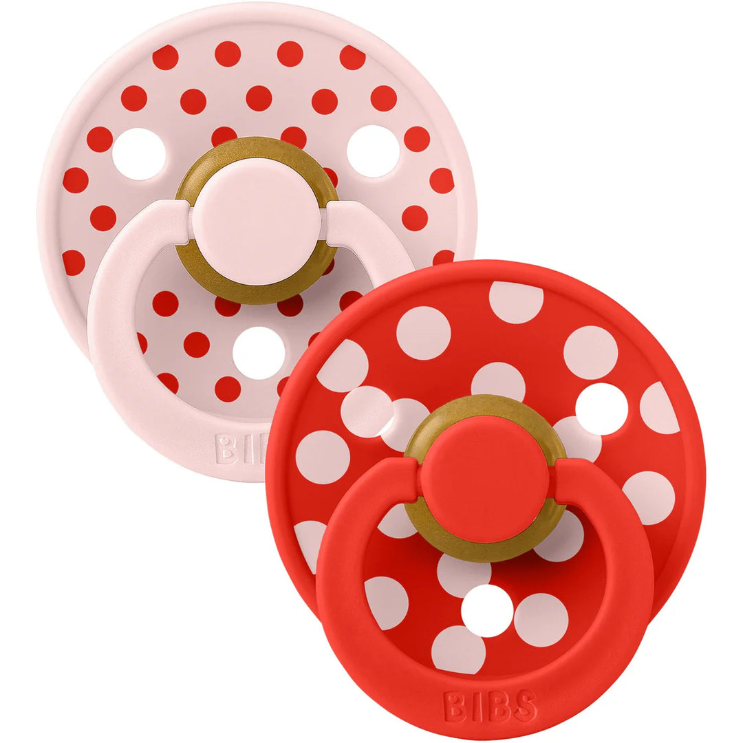 Colour 2 Pack - 2 Polka, Blossom/Candy Apple