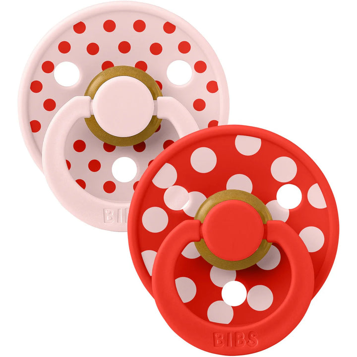 Colour 2 Pack - 2 Polka, Blossom/Candy Apple