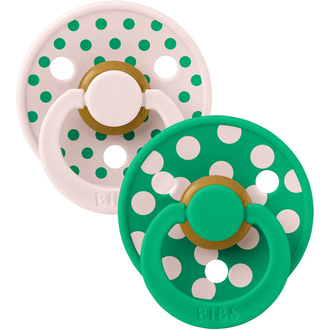 Colour 2 Pack - 2 Polka, Petal/Cactus