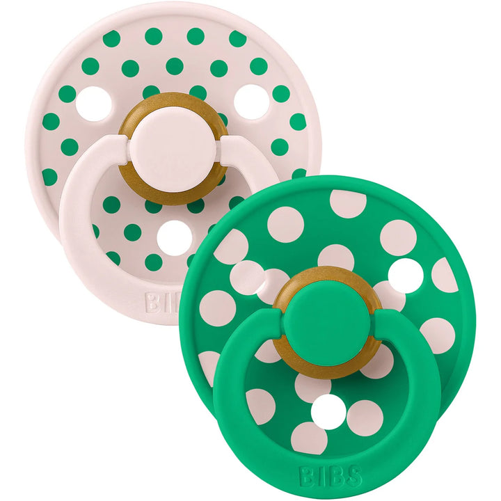 Colour 2 Pack - 2 Polka, Petal/Cactus