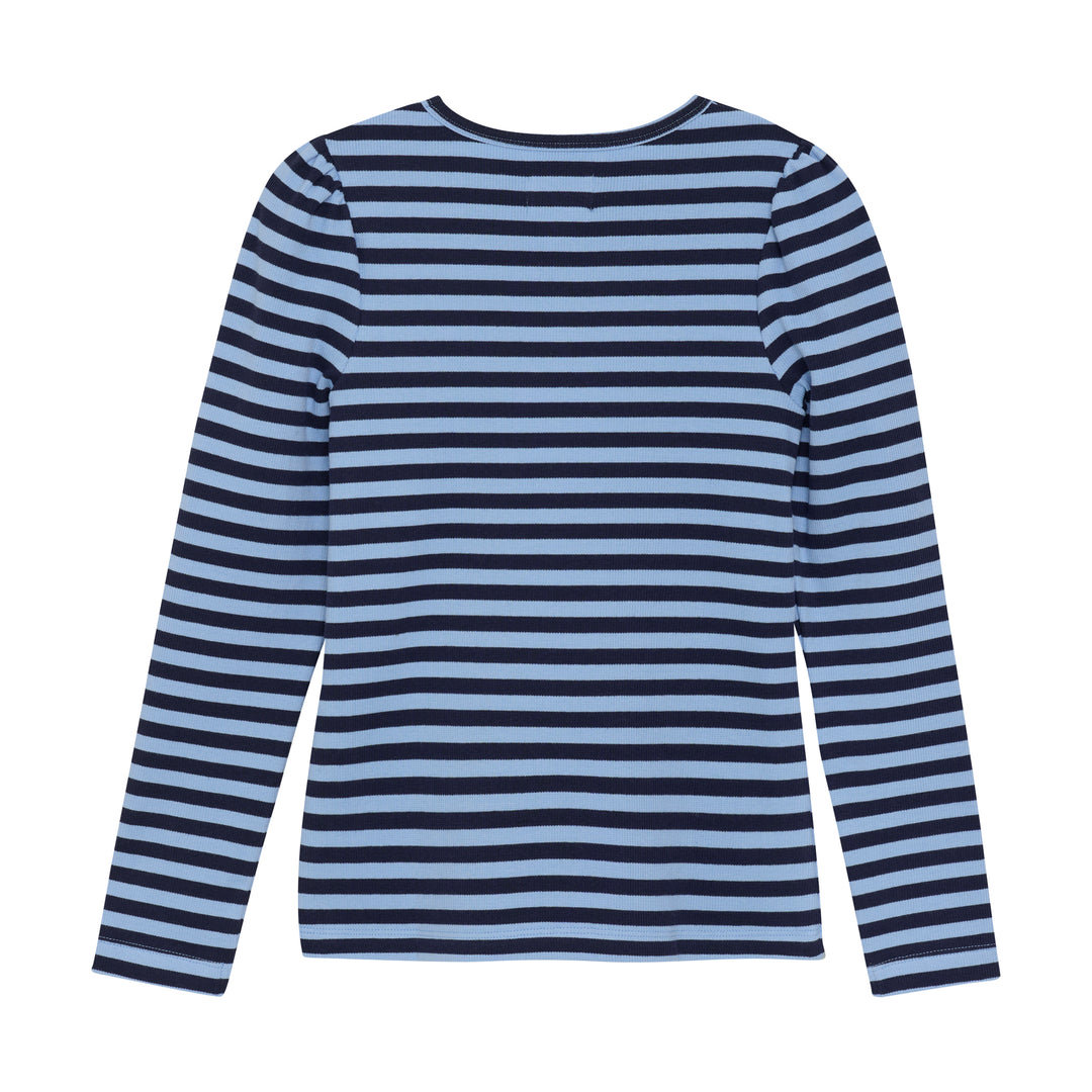 Blusa Rib Stripe, Black Iris