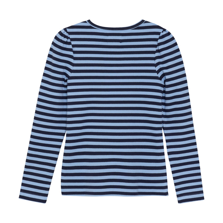 Blusa Rib Stripe, Black Iris