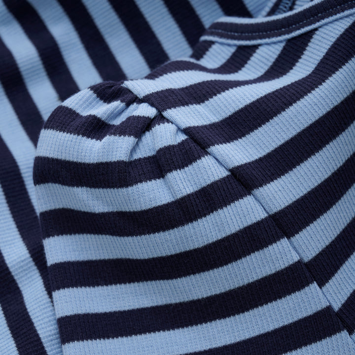 Blusa Rib Stripe, Black Iris