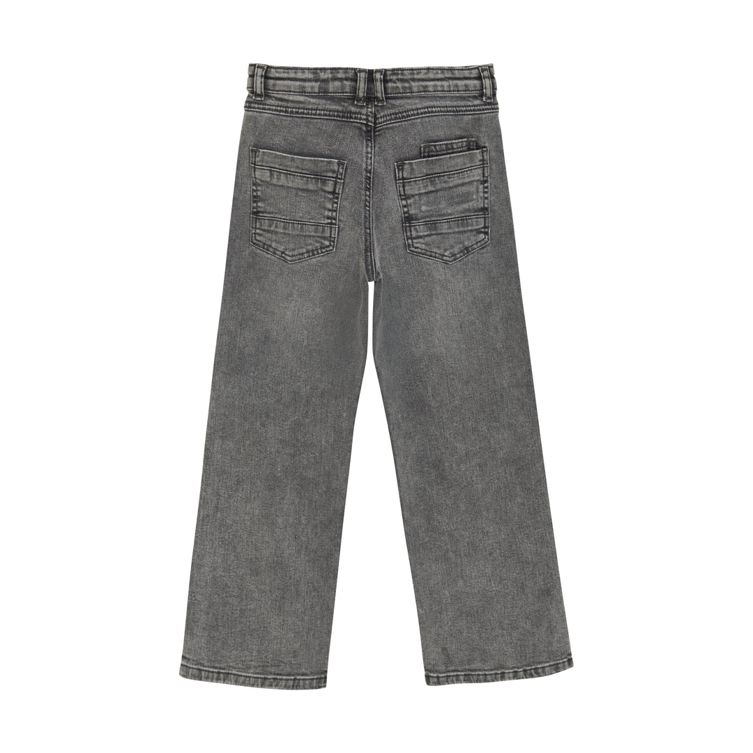 Jeans Denim Wide Fit, Grey