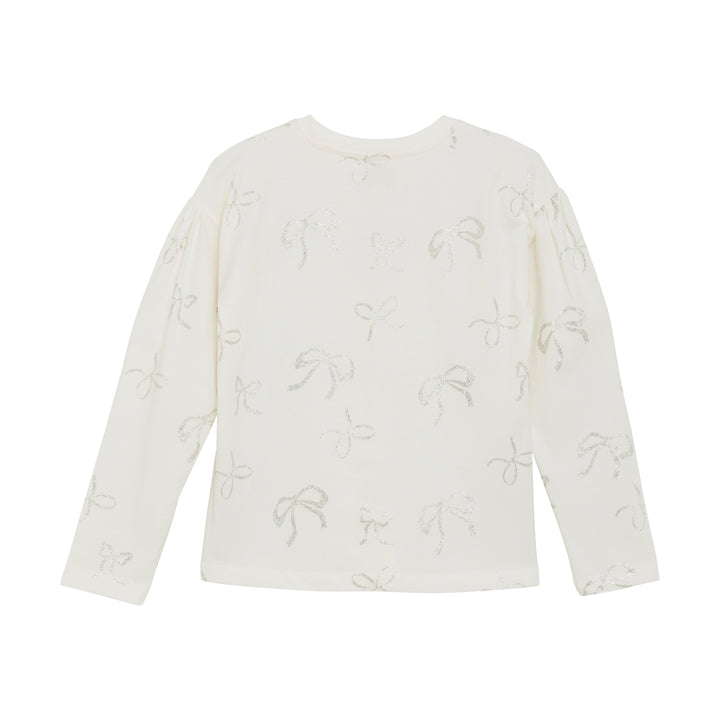 Blusa v/sløjfum