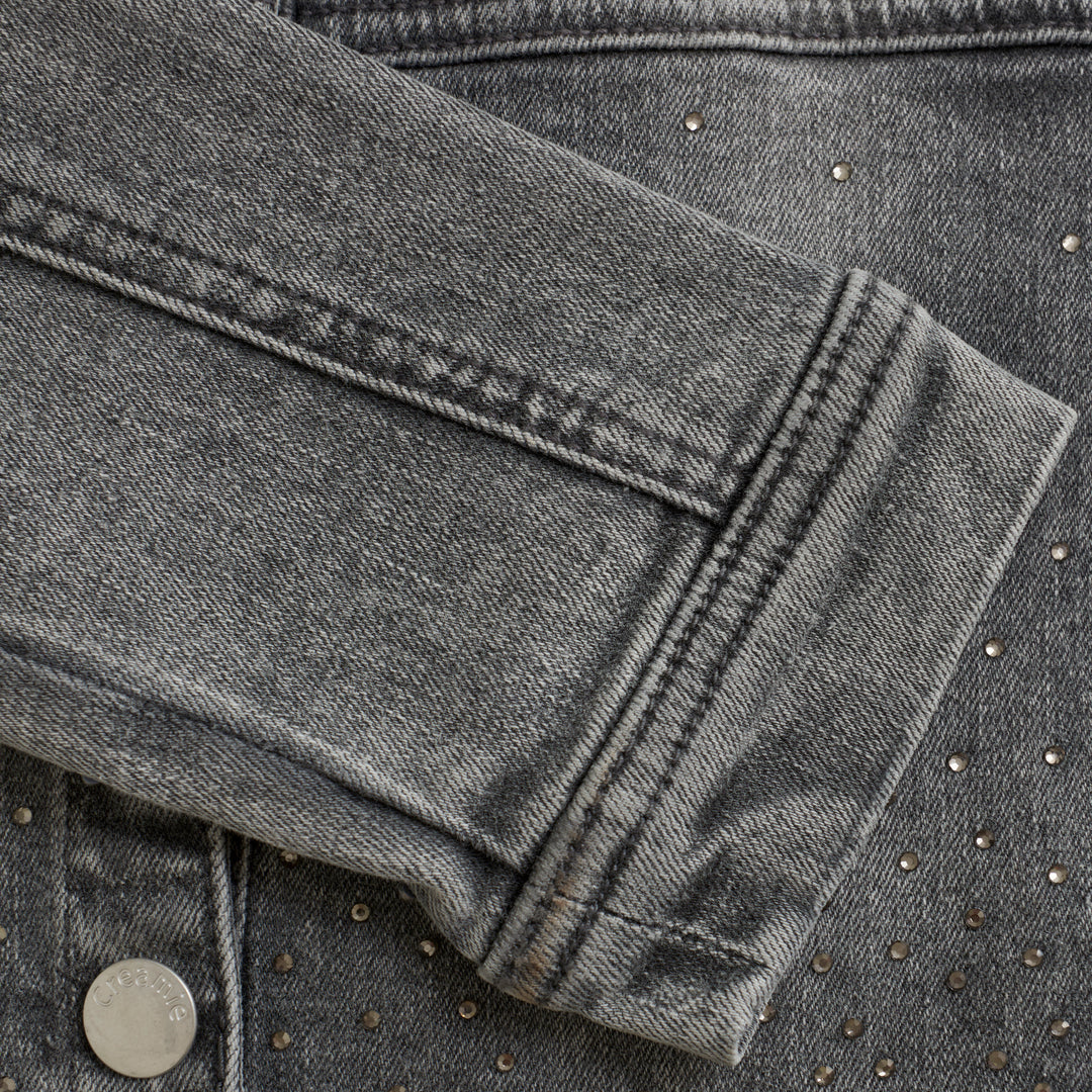 Jacket Denim, Light Grey Denim
