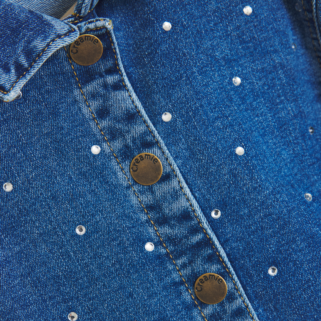 Jacket Denim Rhinestones