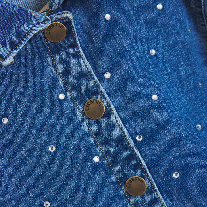 Jacket Denim Rhinestones