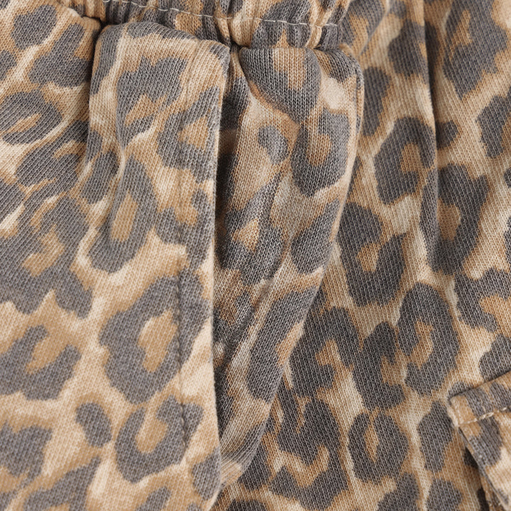 Wide Cargo Pants Print
