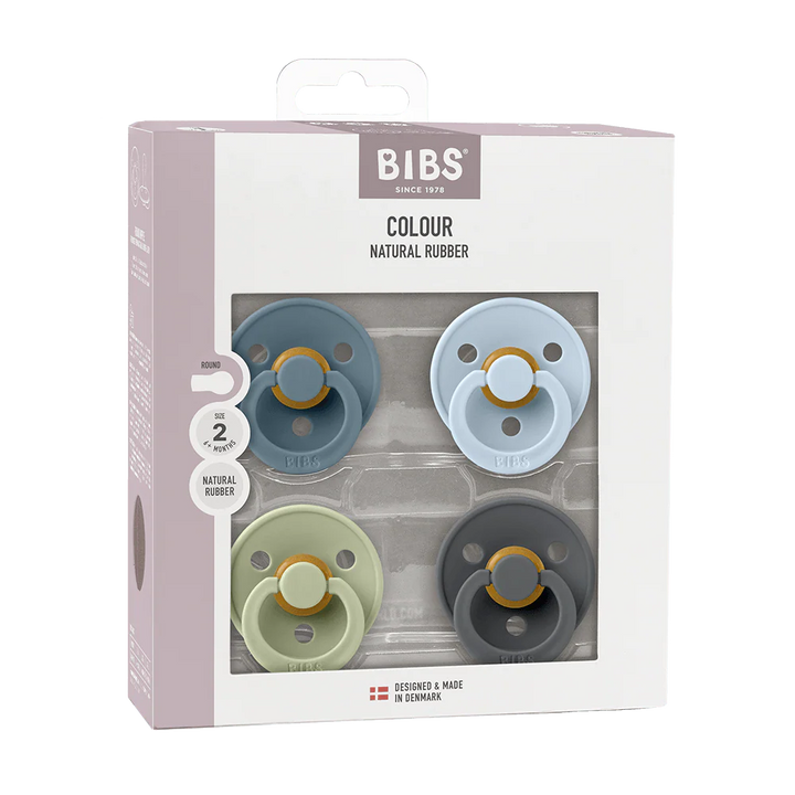 Colour 4 Pack - Petrol/Sage/Baby Blue/Iron (Round Latex)