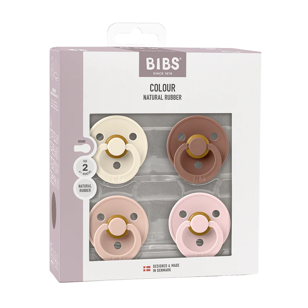 Colour 4 Pack - Ivory/Blush/Woodchuck/Blossom (Round Latex)
