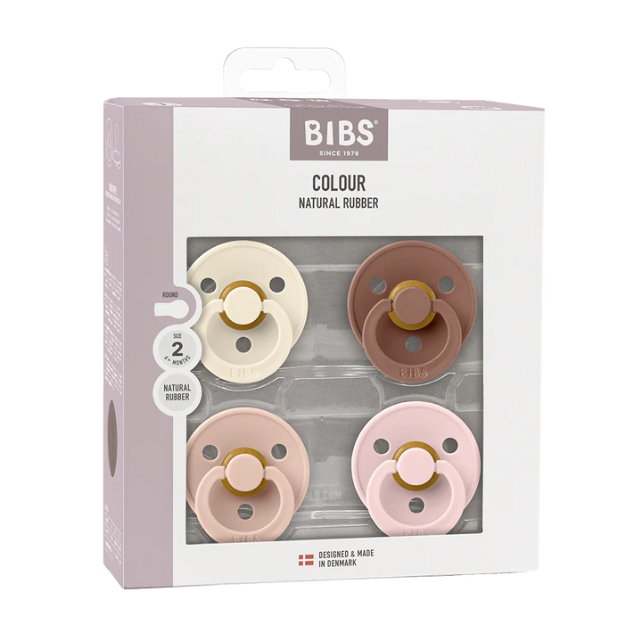 Colour 4 Pack - Ivory/Blush/Woodchuck/Blossom (Round Latex)
