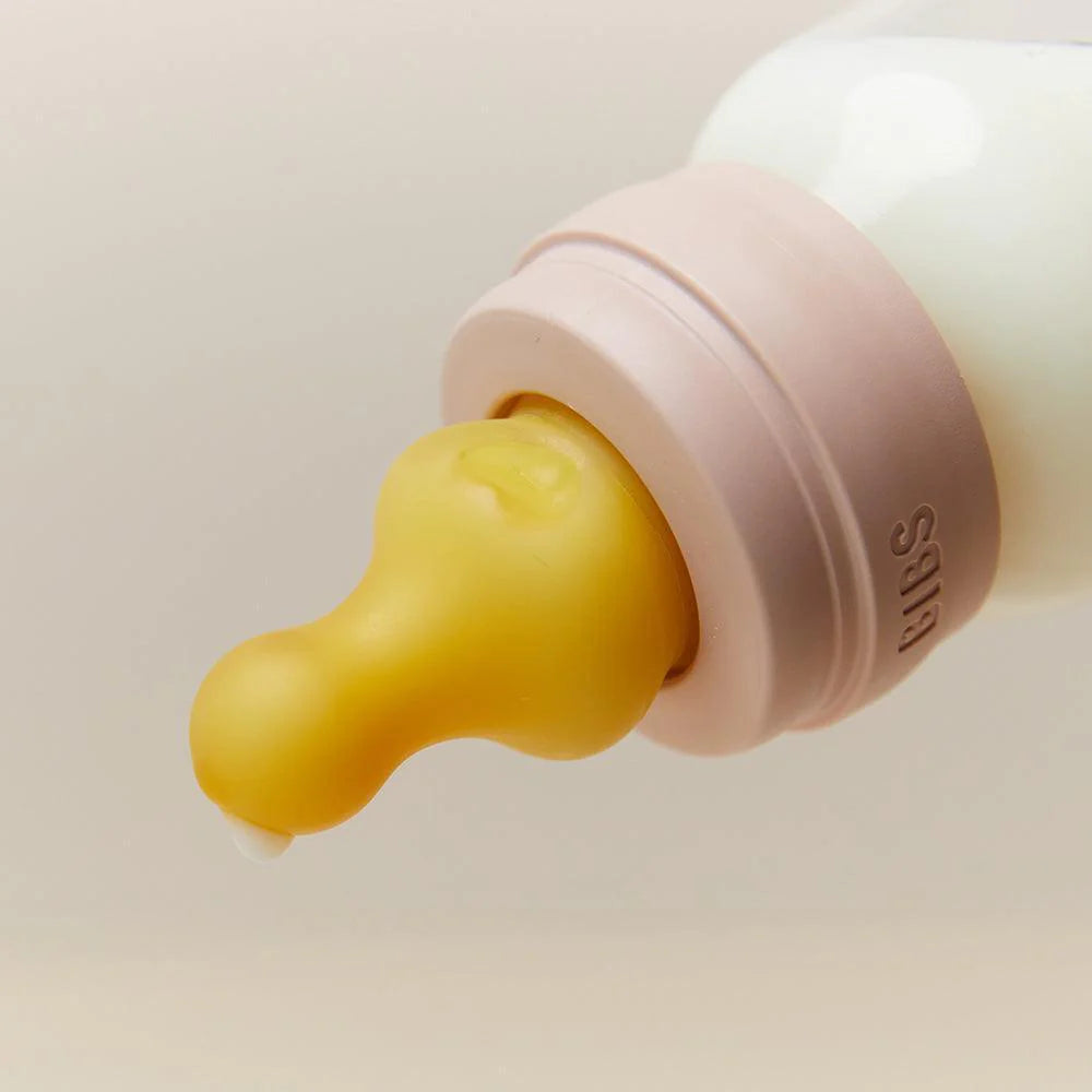 Baby Bottle Nipple Round Latex 2 pack