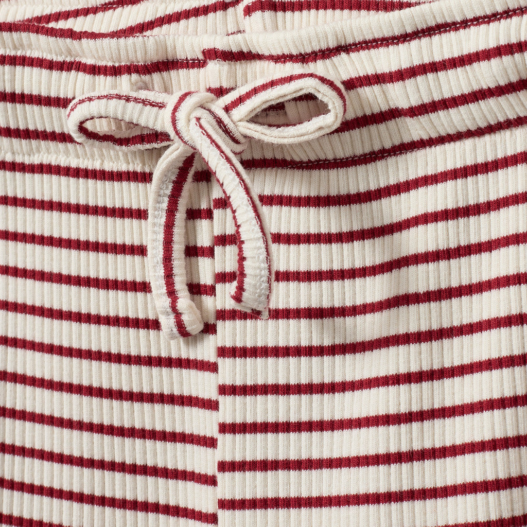 ABIGALESY TROUSERS, Red Striped
