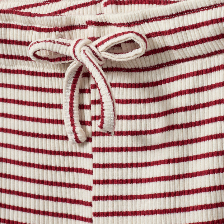 ABIGALESY TROUSERS, Red Striped