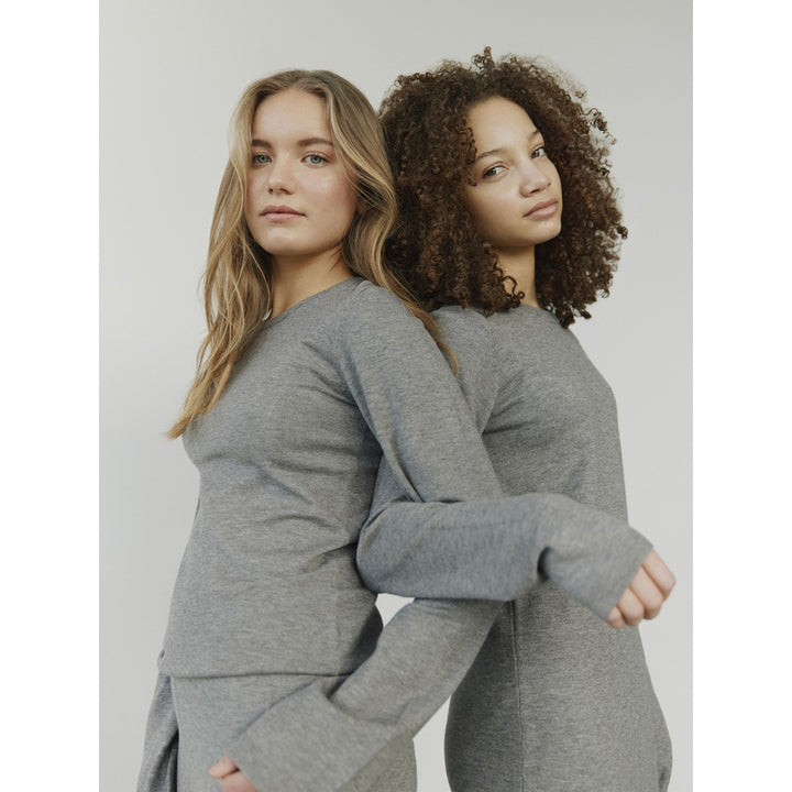 VIVOSY KNIT, Grey Melnage