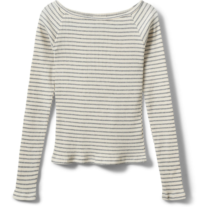 Soma T-Shirt, Grey Striped