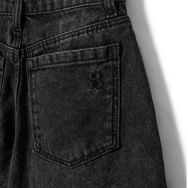 Stoke Shorts, Washed Black