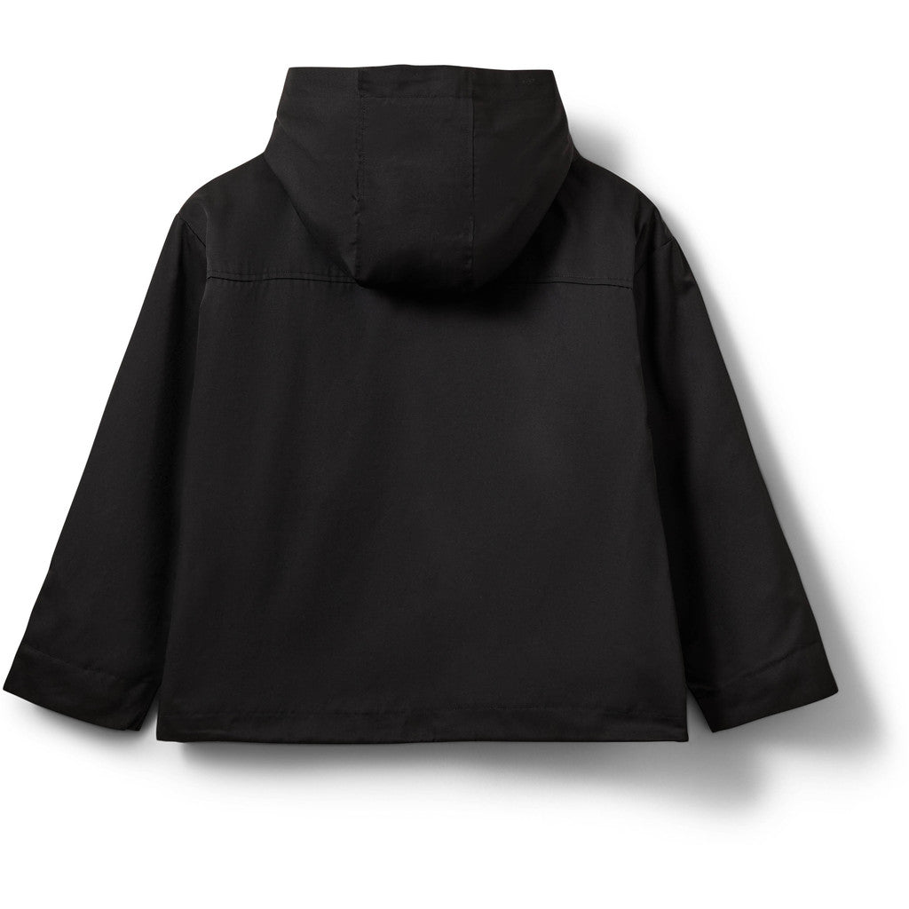 Fóðraður Anorak, Black
