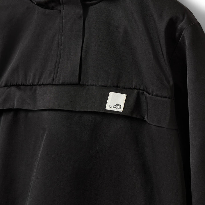 Fóðraður Anorak, Black