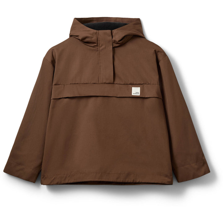 Fóðraður Anorak, Brown