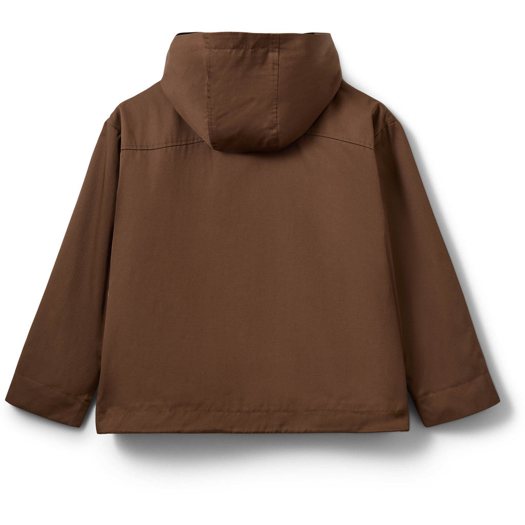 Fóðraður Anorak, Brown