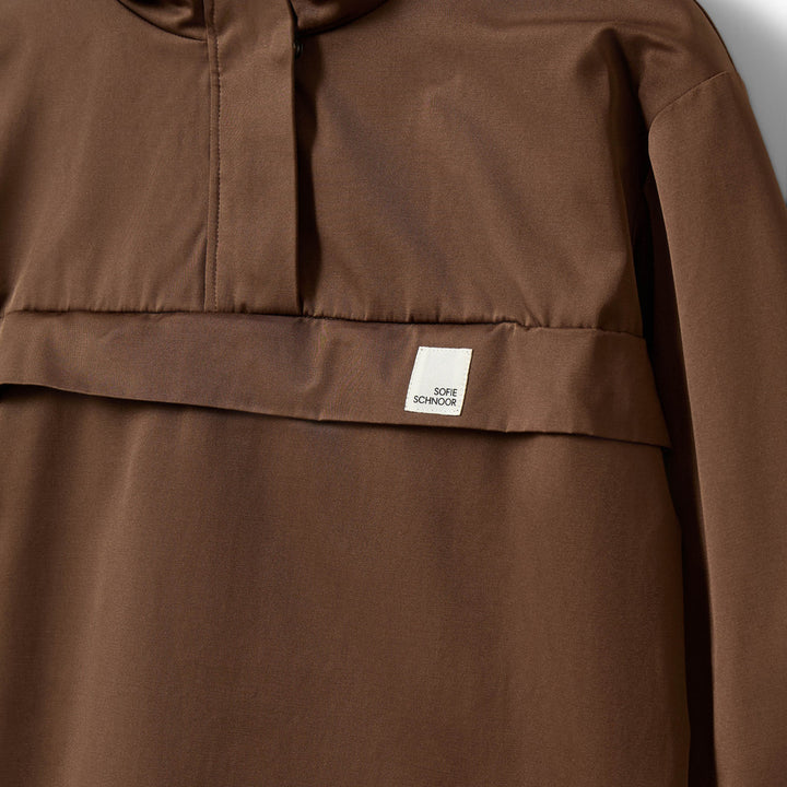Fóðraður Anorak, Brown