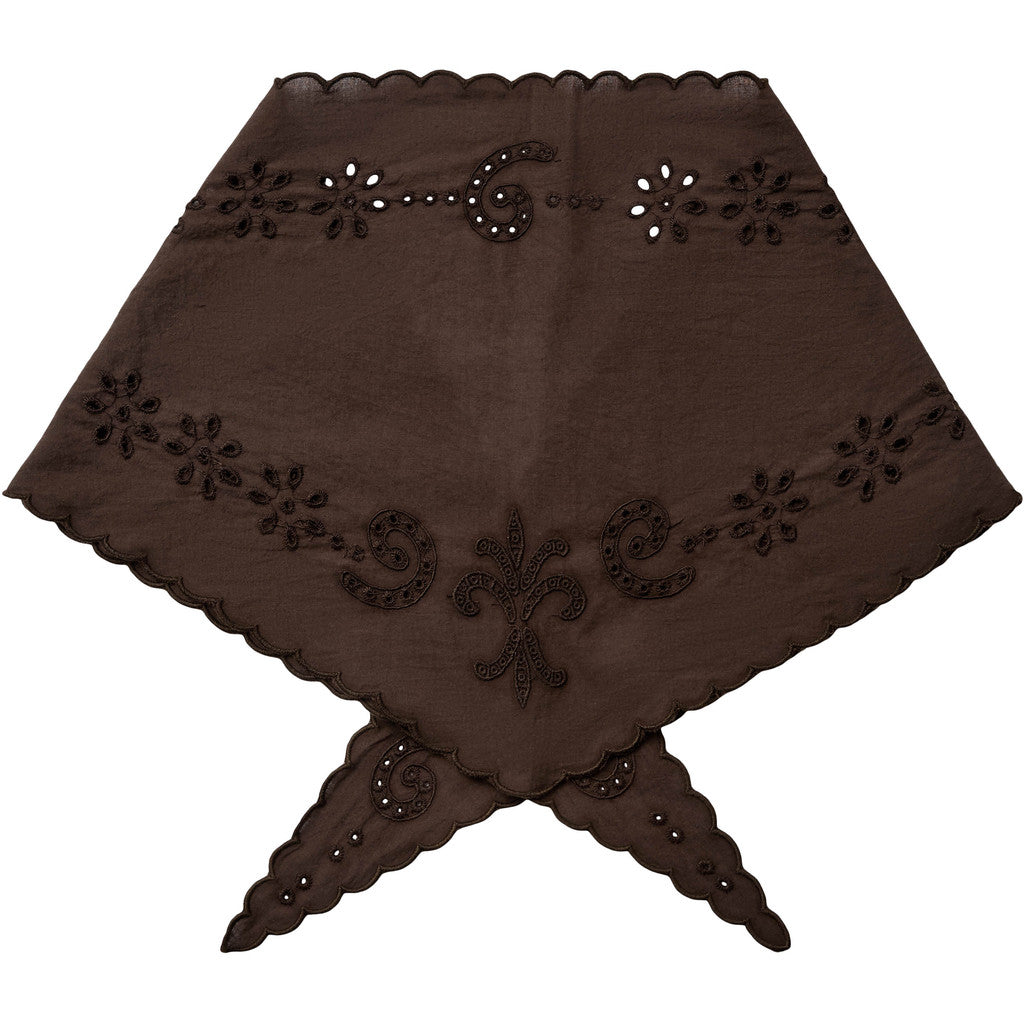 Teasy Scarf, Dark Brown
