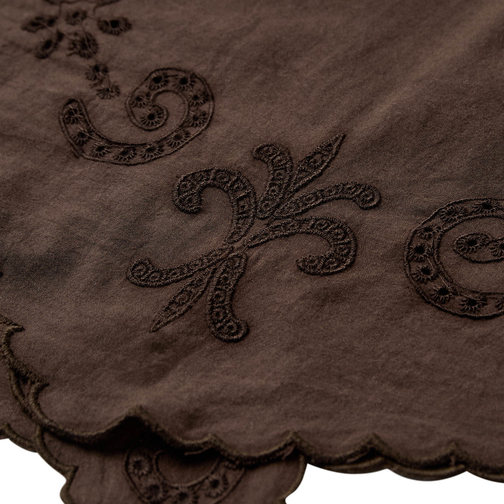 Teasy Scarf, Dark Brown