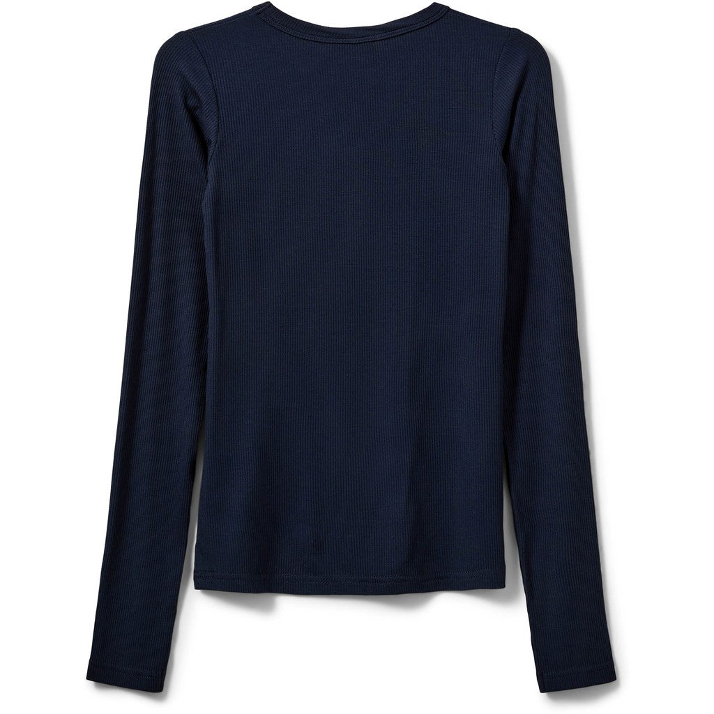 Basic Blusa, Navy Blue