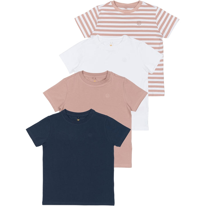 basic T-shirt, multi pack 4