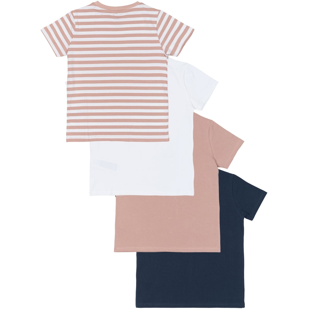basic T-shirt, multi pack 4