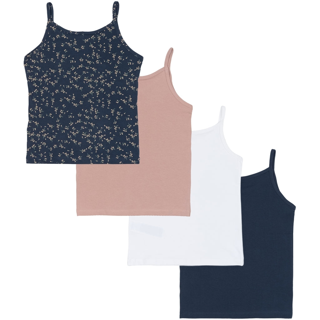 Basic Strap Top, Multi pack 4