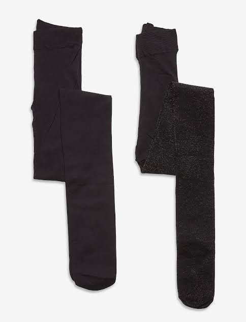 2-PACK TIGHTS GLITTER MULTI